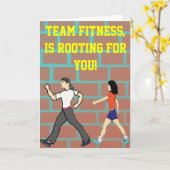 Wortel voor geschiktheidsverjaardag kaart (Gele Bloem)