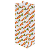 Wortel Wijn Cadeautas (Achterkant Gekanteld)