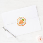 Wortel Zelfgemaakte Jam Potlabel Ronde Sticker (Envelop)