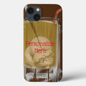 Wortelbier zweeft bruin wit rood Case-Mate iPhone case (Achterkant)