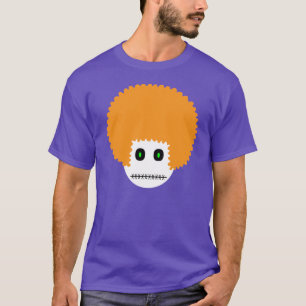 wortelbovendeel shirt. gember. t-shirt