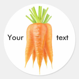 Wortelbundel Ronde Sticker