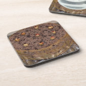 wortelcake bier onderzetter (Linkerzijde)