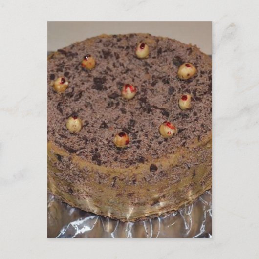 wortelcake briefkaart (Voorkant)