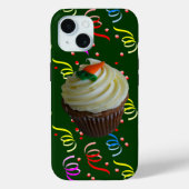 wortelCake Cupcake met Confetti Case-Mate iPhone Case (Achterkant)