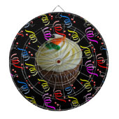 wortelCake Cupcake met Confetti Dartbord (Voorkant)