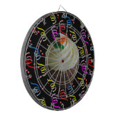 wortelCake Cupcake met Confetti Dartbord (Voorkant Links)