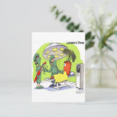 Wortelchirurgie Funny Medical Cartoon Briefkaart (Staand voorkant)