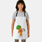 Wortelen bij Poker met pokerkaarten Schort (Insitu)