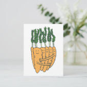 wortelen briefkaart (Staand voorkant)