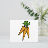 wortelen briefkaart (Staand voorkant)