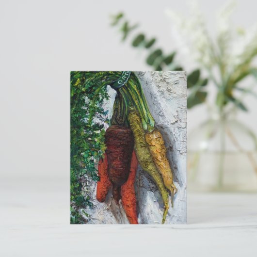 wortelen briefkaart (Staand voorkant)