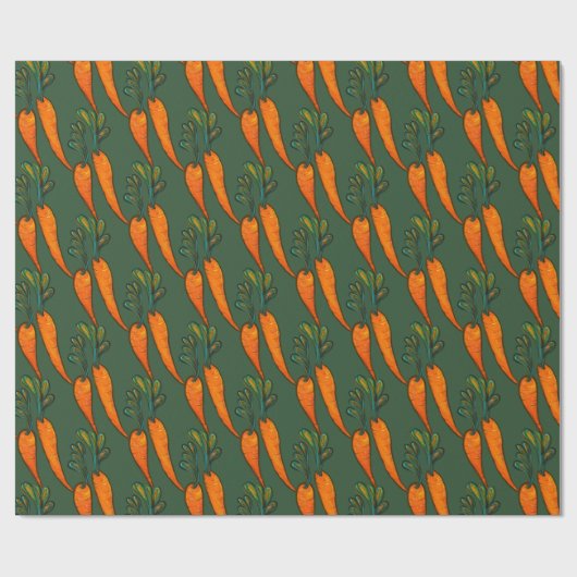 wortelen cadeaupapier (Vlak)