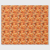 wortelen cadeaupapier (Vlak)