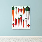 wortelen canvas afdruk (Insitu (Houten vloer))