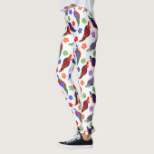 Wortelen en bloemen leggings (Links)