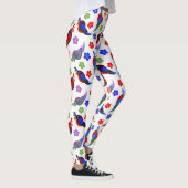 Wortelen en bloemen leggings (Rechts)