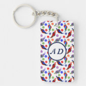 Wortelen en bloemen sleutelhanger (Voorkant)