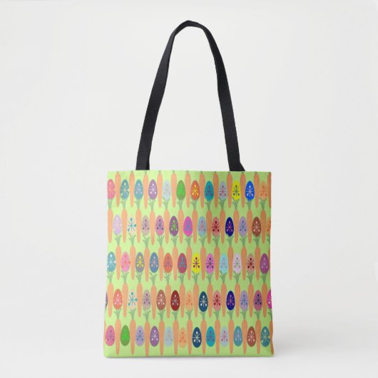 Wortelen en eieren tote bag (Voorkant)