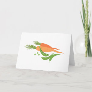 Wortelen en erwten kaart