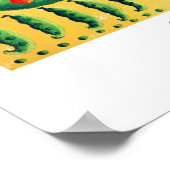 Wortelen en erwten poster (Hoek)