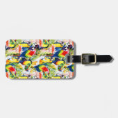 Wortelen en palmbladeren bagagelabel (Voorkant horizontaal)