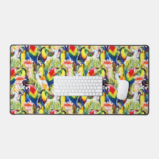 Wortelen en palmbladeren bureaumat (Keyboard & Muis)