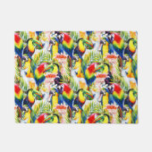 Wortelen en palmbladeren deurmat (Voorkant)