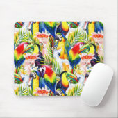 Wortelen en palmbladeren muismat (Met muis)