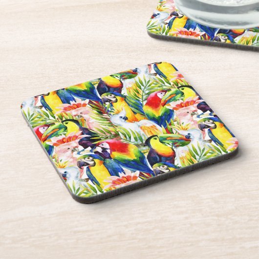 Wortelen en palmbladeren onderzetter (Linkerzijde)