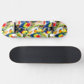 Wortelen en palmbladeren skateboard (Horizontaal)