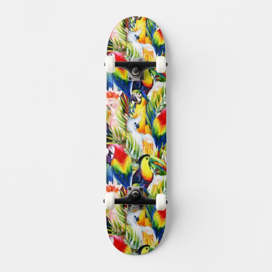 Wortelen en palmbladeren skateboard (Voorkant)