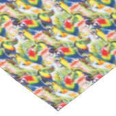 Wortelen en palmbladeren tafelkleed (Gekanteld)