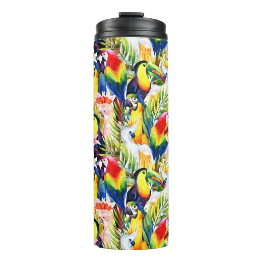 Wortelen en palmbladeren thermosbeker (Voorkant)