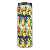 Wortelen en palmbladeren thermosbeker (Achterkant)