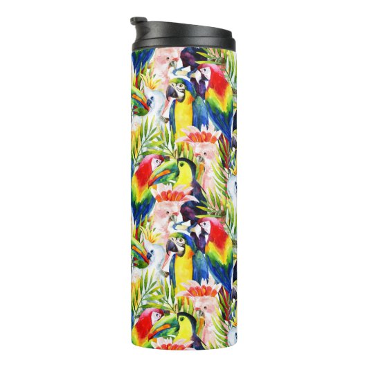 Wortelen en palmbladeren thermosbeker (Geroteerd rechts)