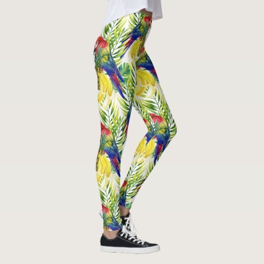 Wortelen en tropische vruchten leggings (Rechts)