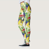 Wortelen en tropische vruchten leggings (Links)