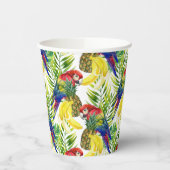 Wortelen en tropische vruchten papieren bekers (Links)