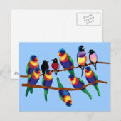 Wortelen en vinken briefkaart (Voorkant / Achterkant)