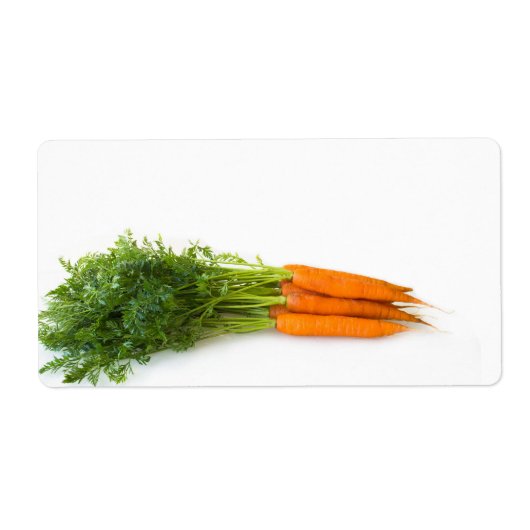 wortelen etiket (Voorkant)