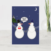 Wortelen Feestdagen Kaart (Voorkant)