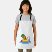 Wortelen in Boat Vissen met Geviste staaf Schort (Insitu)