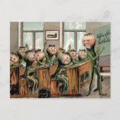  wortelen in het Briefkaart van de school (Voorkant)