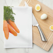 'Wortelen' keukenhanddoek (Quarter Fold)