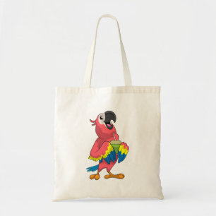 Wortelen met Drink stro Tote Bag
