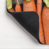 Wortelen op hout muismat (Hoek)