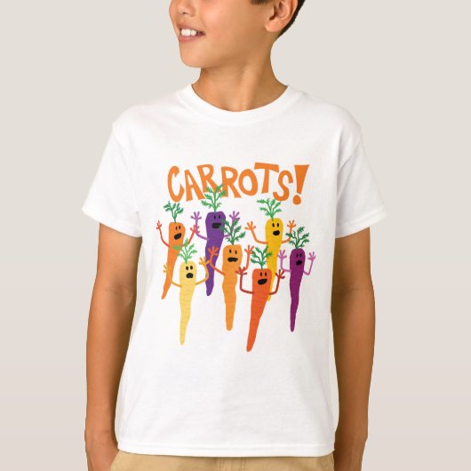 Wortelen! T-shirt (Voorkant)