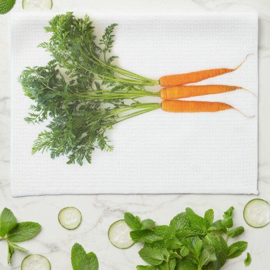 wortelen theedoek (Gevouwen)