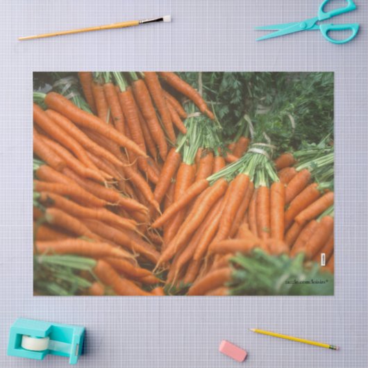 wortelen tissuepapier (Craft)